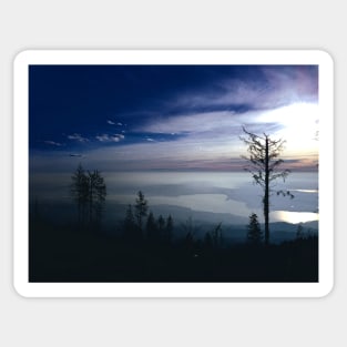 Nature photography landscape lakeview Sticker